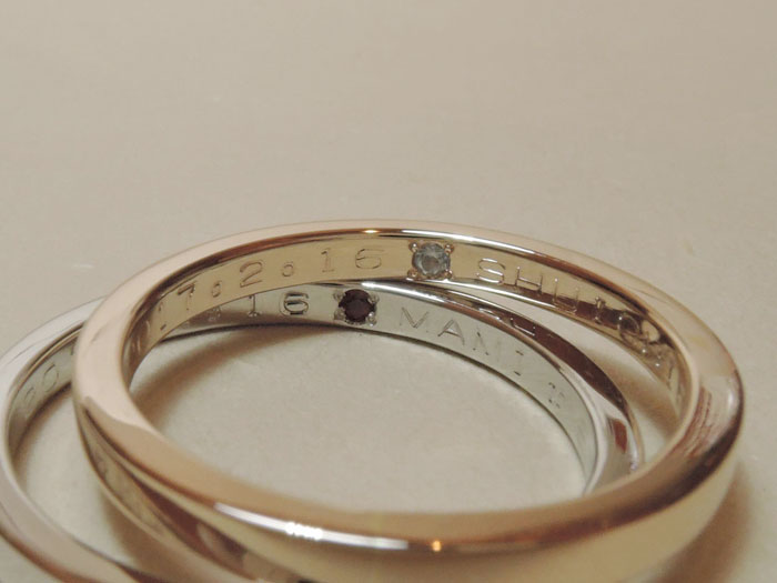 手作り指輪 誕生石