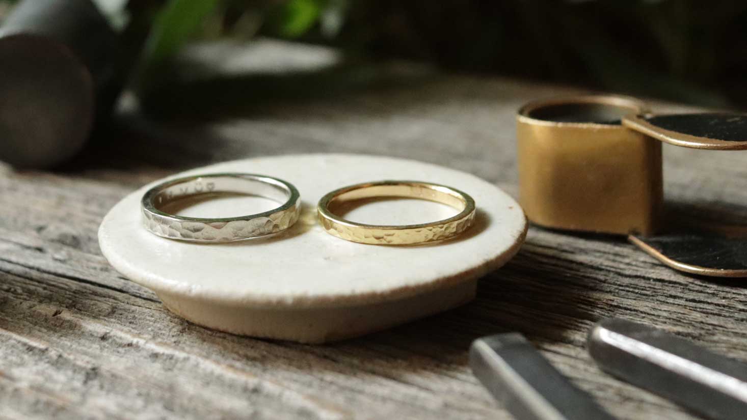 職人が作る 指輪