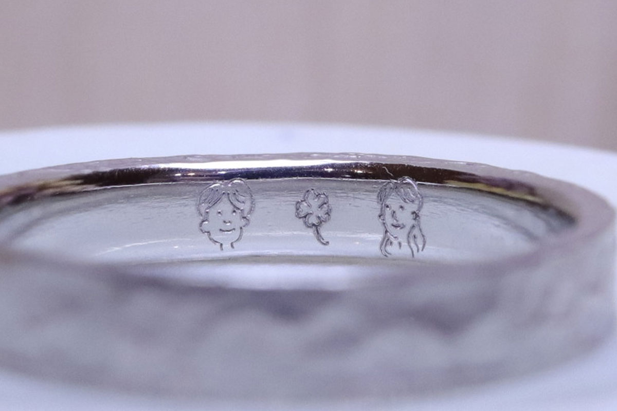 オリジナル刻印 指輪