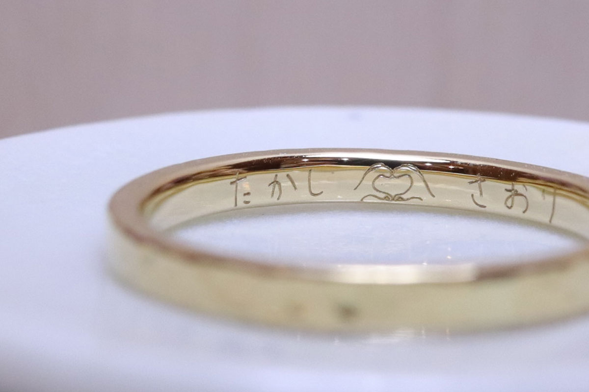 カップル 指輪作り 自分