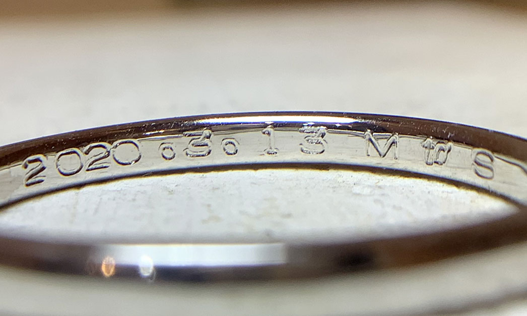 指輪に刻印を自分で入れる